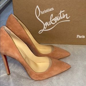 Authentic so Kate Christian Louboutin suede